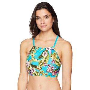 COASTAL BLUE HALTER UNDERWIRE SWIM TOP 🌸💕